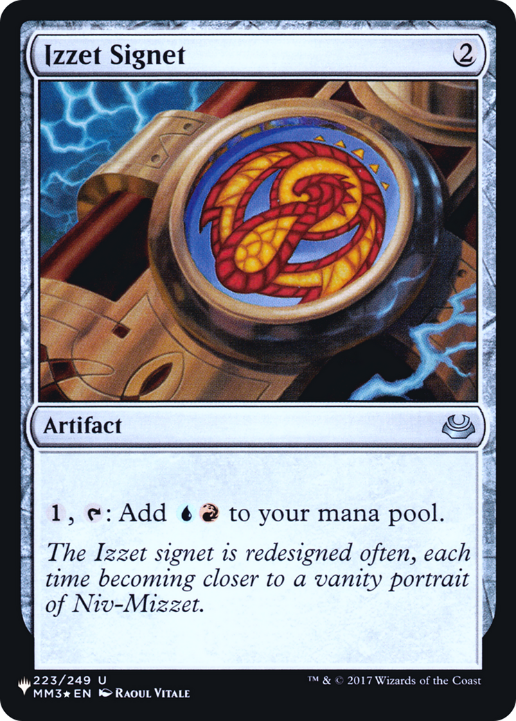 Izzet Signet (PHED-049) - Heads I Win, Tails You Lose Foil - Premium MTG Single from Wizards of the Coast - Just $0.86! Shop now at Game Crave Tournament Store