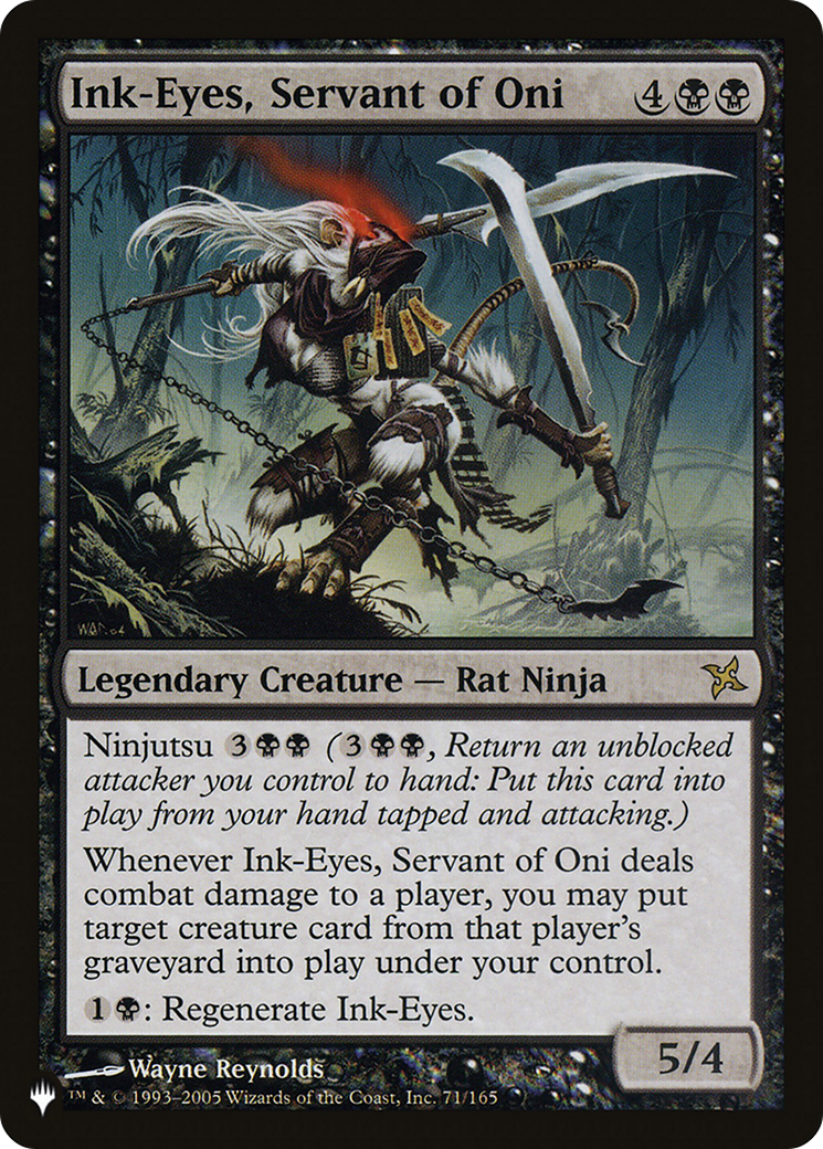 Ink-Eyes, Servant of Oni (PLIST-675) - The List - Premium MTG Single from Wizards of the Coast - Just $2.40! Shop now at Game Crave Tournament Store