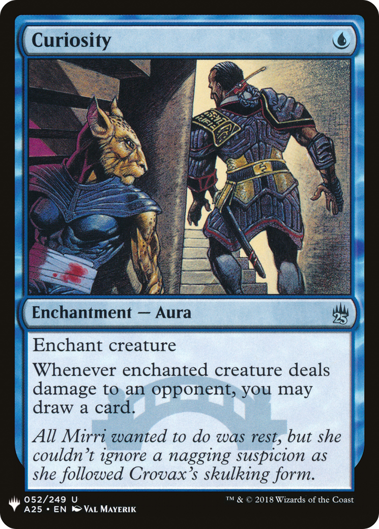 Curiosity (MB1-340) - Mystery Booster - Premium MTG Single from Wizards of the Coast - Just $0.25! Shop now at Game Crave Tournament Store