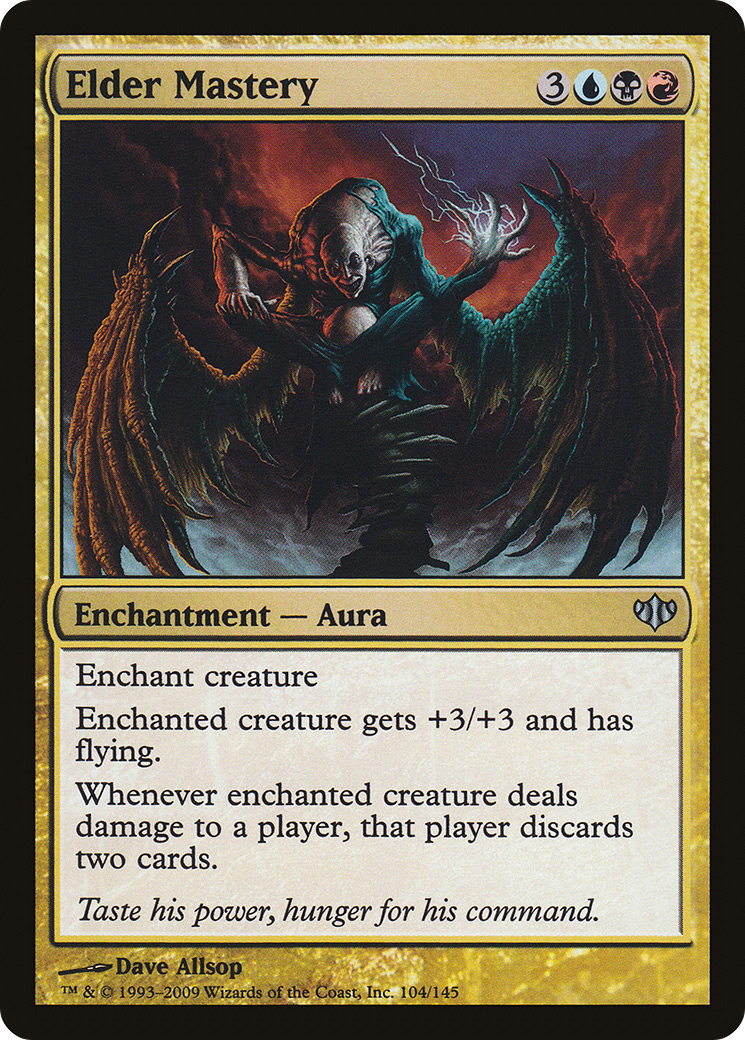 Elder Mastery (CON-104) - Conflux Foil - Premium MTG Single from Wizards of the Coast - Just $0.58! Shop now at Game Crave Tournament Store