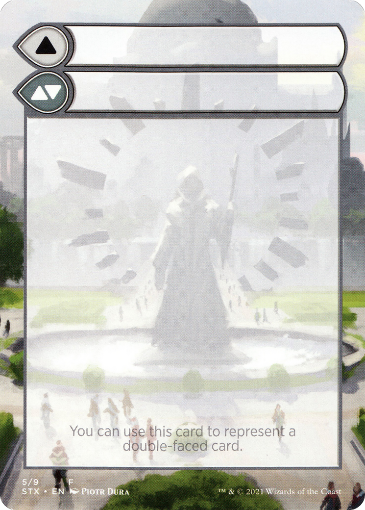 Double-Faced Substitute Card (SSTX-005) - Strixhaven: School of Mages Substitute Cards - Premium MTG Single from Wizards of the Coast - Just $0! Shop now at Game Crave Tournament Store