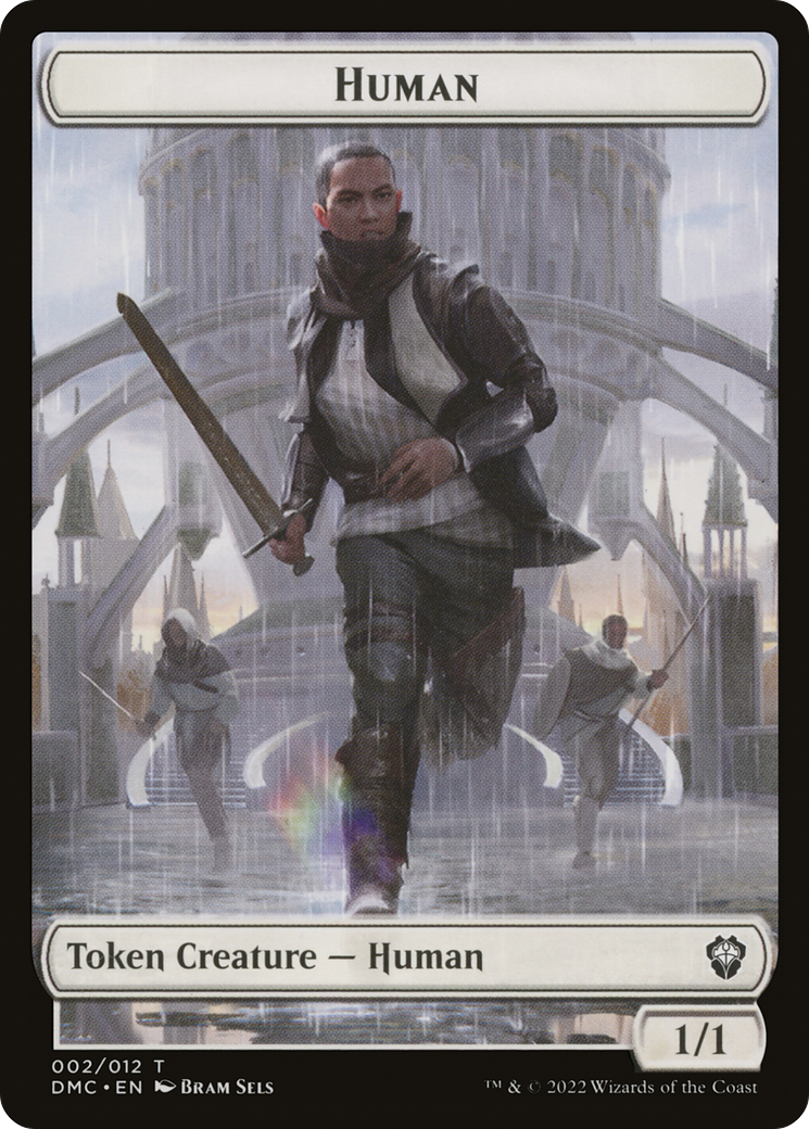 Human (TDMC-002) - Dominaria United Commander Tokens - Premium MTG Single from Wizards of the Coast - Just $0! Shop now at Game Crave Tournament Store