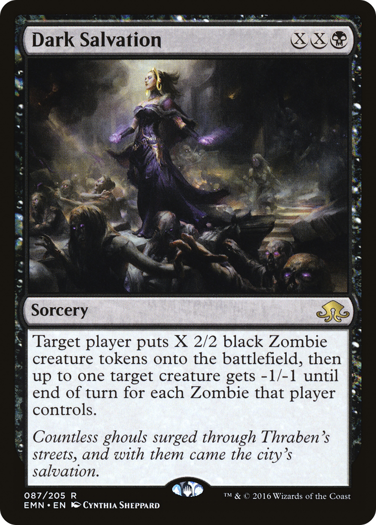 Dark Salvation (EMN-087) - Eldritch Moon Foil - Premium MTG Single from Wizards of the Coast - Just $0.90! Shop now at Game Crave Tournament Store