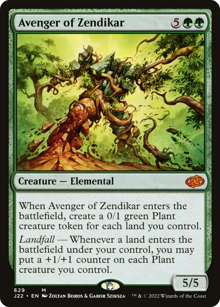 Avenger of Zendikar (J22-629) - Jumpstart 2022 - Premium MTG Single from Wizards of the Coast - Just $0.38! Shop now at Game Crave Tournament Store