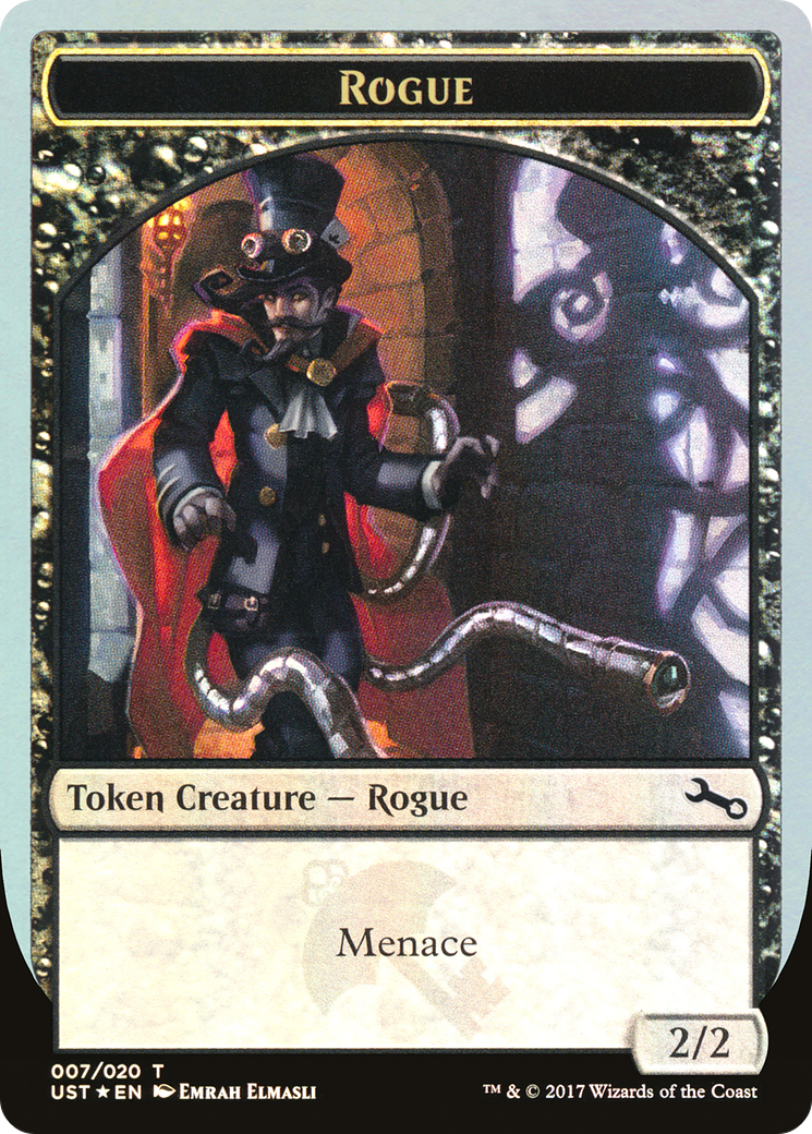 Rogue (TUST-007) - Unstable Tokens Foil - Premium MTG Single from Wizards of the Coast - Just $0.08! Shop now at Game Crave Tournament Store