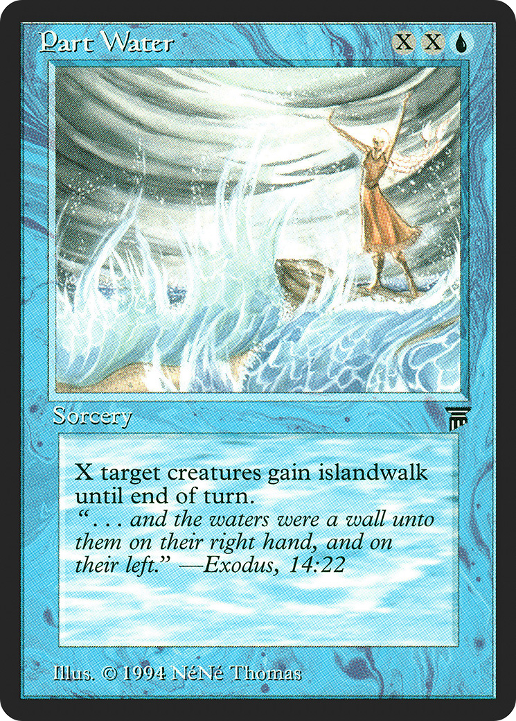 Part Water (LEG-066) - Legends - Premium MTG Single from Wizards of the Coast - Just $1! Shop now at Game Crave Tournament Store