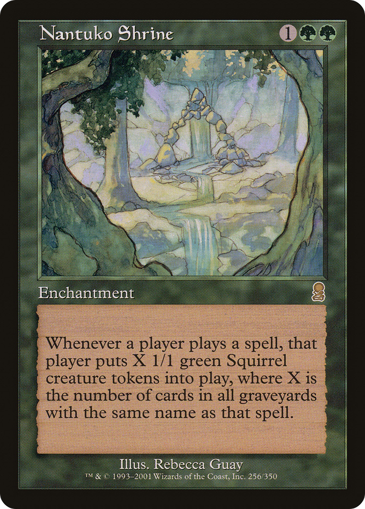 Nantuko Shrine (ODY-256) - Odyssey - Premium MTG Single from Wizards of the Coast - Just $0.74! Shop now at Game Crave Tournament Store
