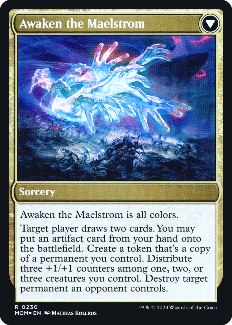 Invasion of Alara // Awaken the Maelstrom (PMOM-230S) - March of the Machine Promos Foil - Premium MTG Single from Wizards of the Coast - Just $0.37! Shop now at Game Crave Tournament Store