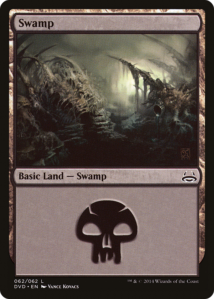 Swamp (DVD-062) - Duel Decks Anthology: Divine vs. Demonic - Premium MTG Single from Wizards of the Coast - Just $0.08! Shop now at Game Crave Tournament Store