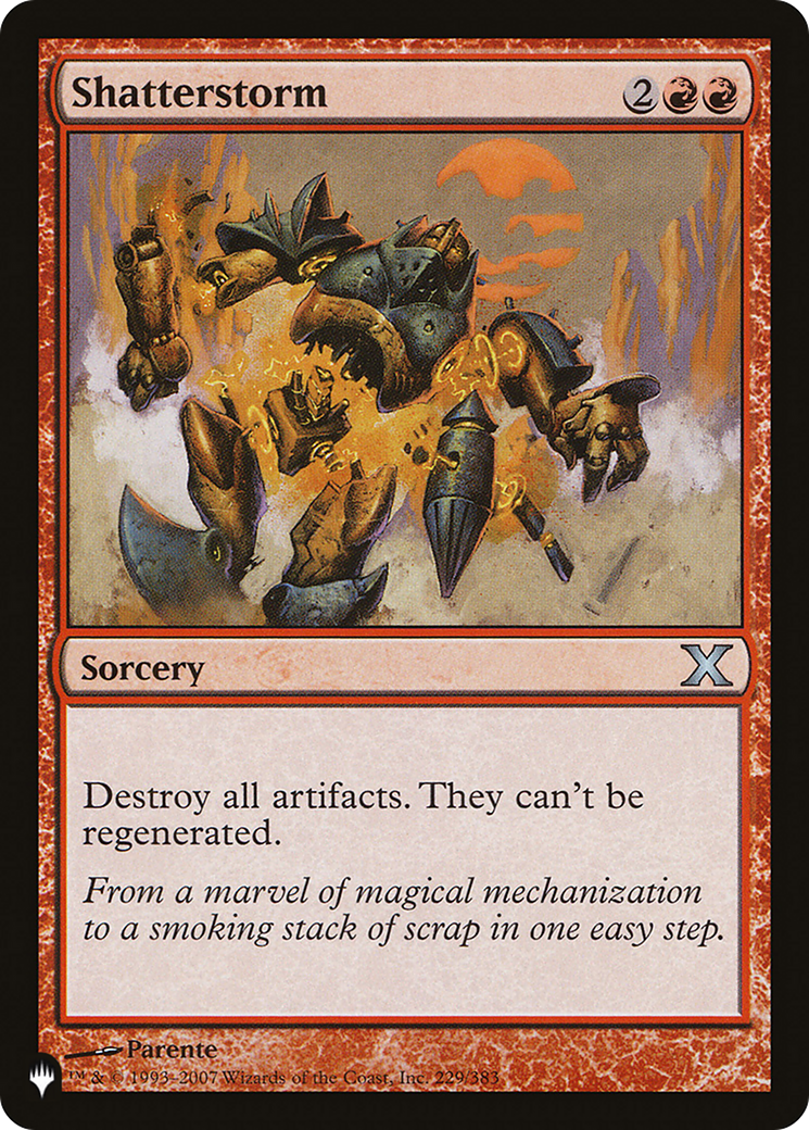 Shatterstorm (PLIST-921) - The List - Premium MTG Single from Wizards of the Coast - Just $0.25! Shop now at Game Crave Tournament Store