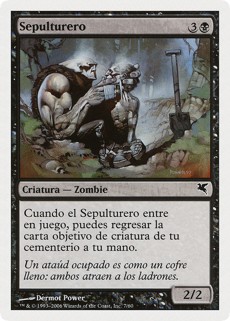Gravedigger (PSAL-0F7) - Salvat 2005 - Premium MTG Single from Wizards of the Coast - Just $0! Shop now at Game Crave Tournament Store