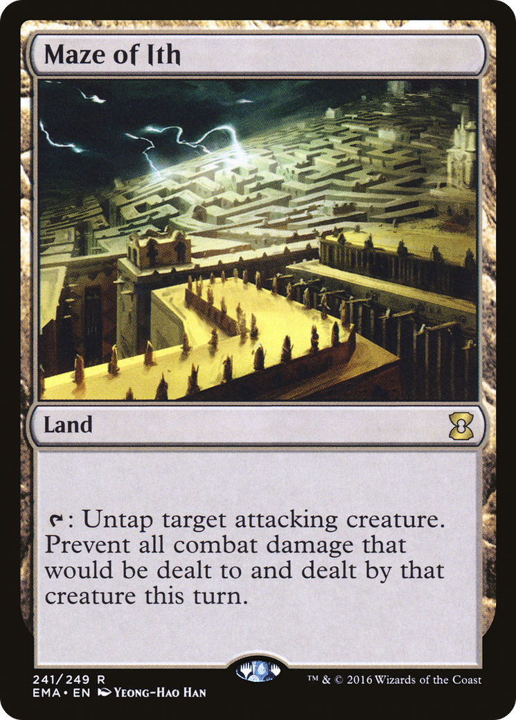 Maze of Ith (EMA-241) - Eternal Masters Foil - Premium MTG Single from Wizards of the Coast - Just $6! Shop now at Game Crave Tournament Store