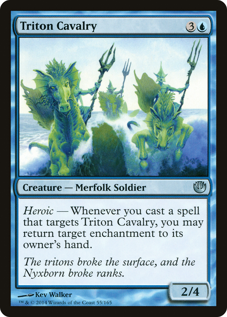 Triton Cavalry (JOU-055) - Journey into Nyx - Premium MTG Single from Wizards of the Coast - Just $0.08! Shop now at Game Crave Tournament Store