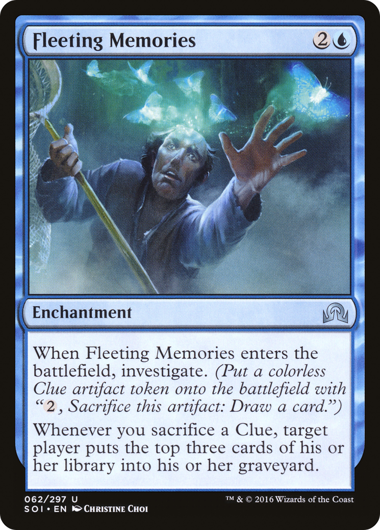 Fleeting Memories (SOI-062) - Shadows over Innistrad Foil - Premium MTG Single from Wizards of the Coast - Just $0.08! Shop now at Game Crave Tournament Store
