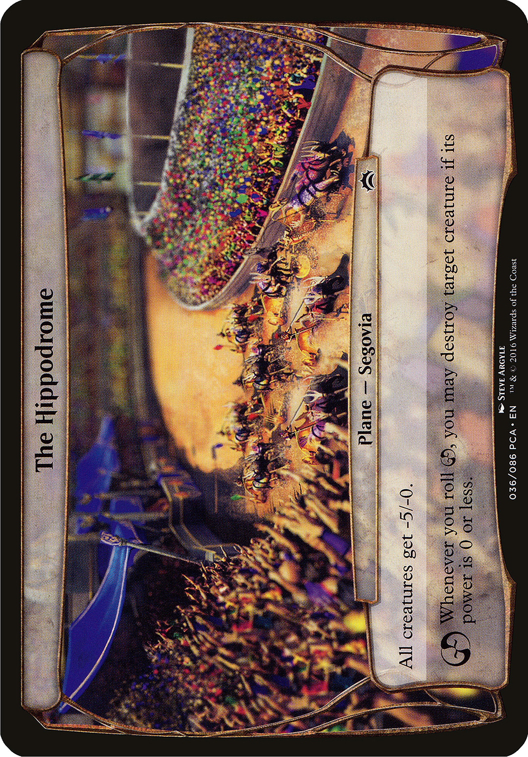 The Hippodrome (OPCA-036) - Planechase Anthology Planes - Premium MTG Single from Wizards of the Coast - Just $0.86! Shop now at Game Crave Tournament Store