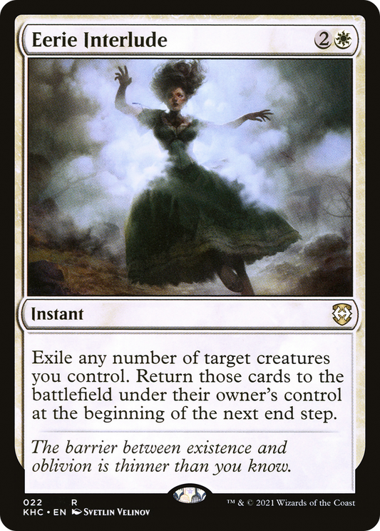 Eerie Interlude (KHC-022) - Kaldheim Commander - Premium MTG Single from Wizards of the Coast - Just $1.63! Shop now at Game Crave Tournament Store