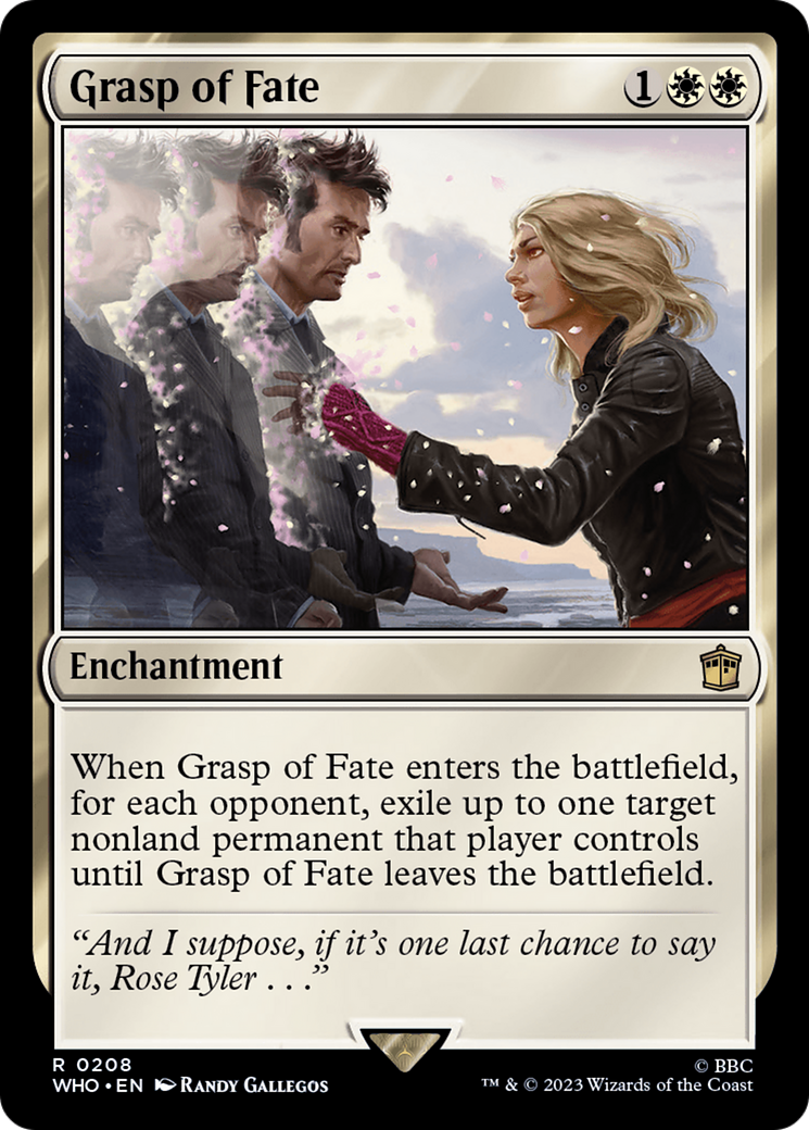 Grasp of Fate (WHO-208) - Doctor Who - Premium MTG Single from Wizards of the Coast - Just $0.08! Shop now at Game Crave Tournament Store