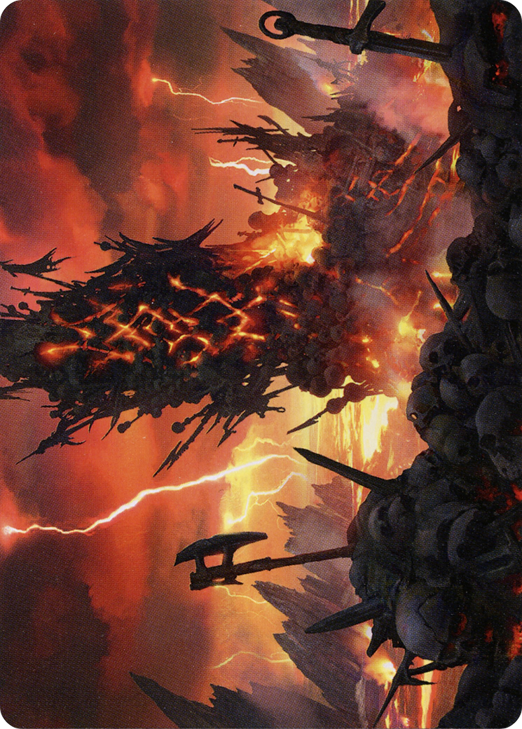 Immersturm Skullcairn // Immersturm Skullcairn (AKHM-071) - Kaldheim Art Series (Borderless) - Premium MTG Single from Wizards of the Coast - Just $0! Shop now at Game Crave Tournament Store
