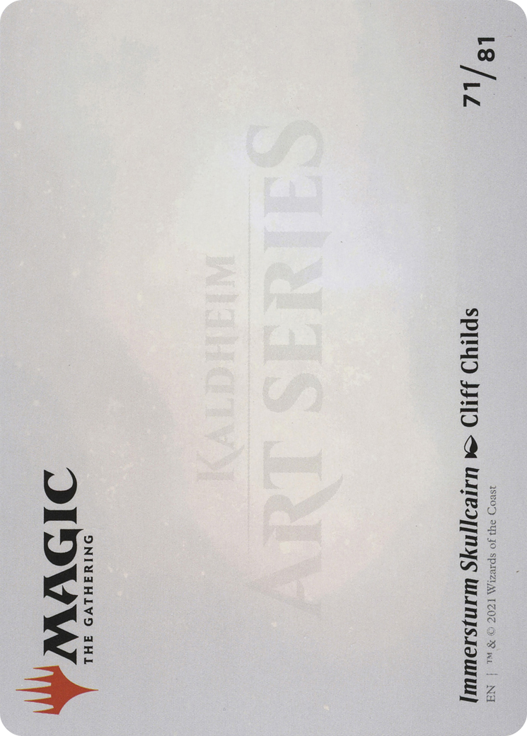 Immersturm Skullcairn // Immersturm Skullcairn (AKHM-071) - Kaldheim Art Series (Borderless) Foil - Premium MTG Single from Wizards of the Coast - Just $0! Shop now at Game Crave Tournament Store