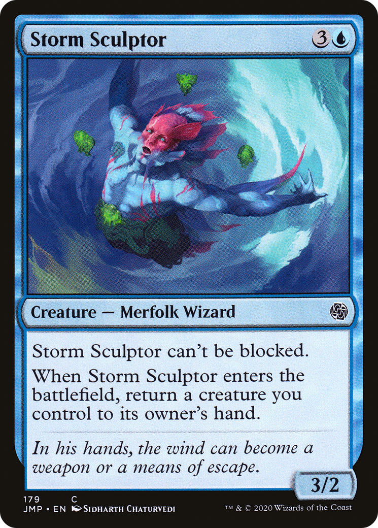 Storm Sculptor (JMP-179) - Jumpstart - Premium MTG Single from Wizards of the Coast - Just $0.25! Shop now at Game Crave Tournament Store