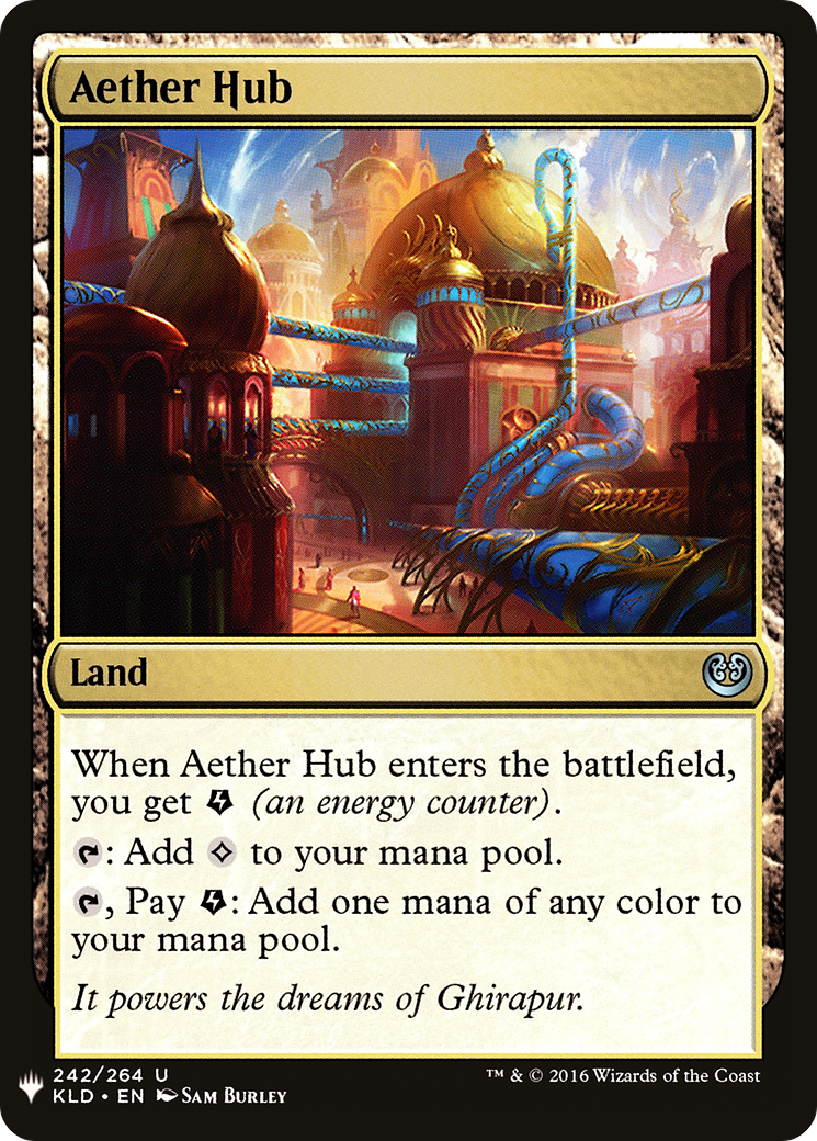 Aether Hub (MB1-1650) - Mystery Booster - Premium MTG Single from Wizards of the Coast - Just $0.08! Shop now at Game Crave Tournament Store