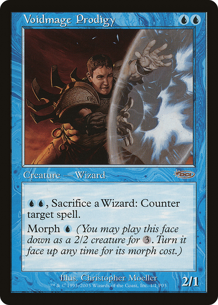 Voidmage Prodigy (P03-001) - Magic Player Rewards 2003 - Premium MTG Single from Wizards of the Coast - Just $1.57! Shop now at Game Crave Tournament Store