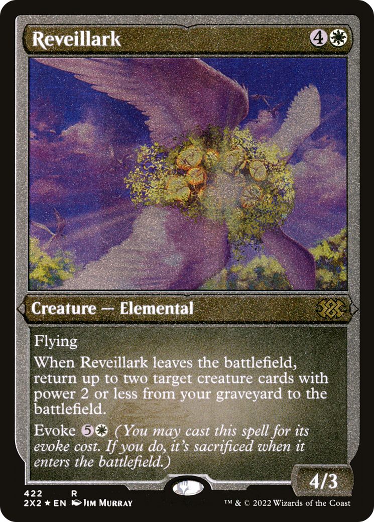 Reveillark (2X2-422) - Double Masters 2022 Etched Foil - Premium MTG Single from Wizards of the Coast - Just $0.89! Shop now at Game Crave Tournament Store