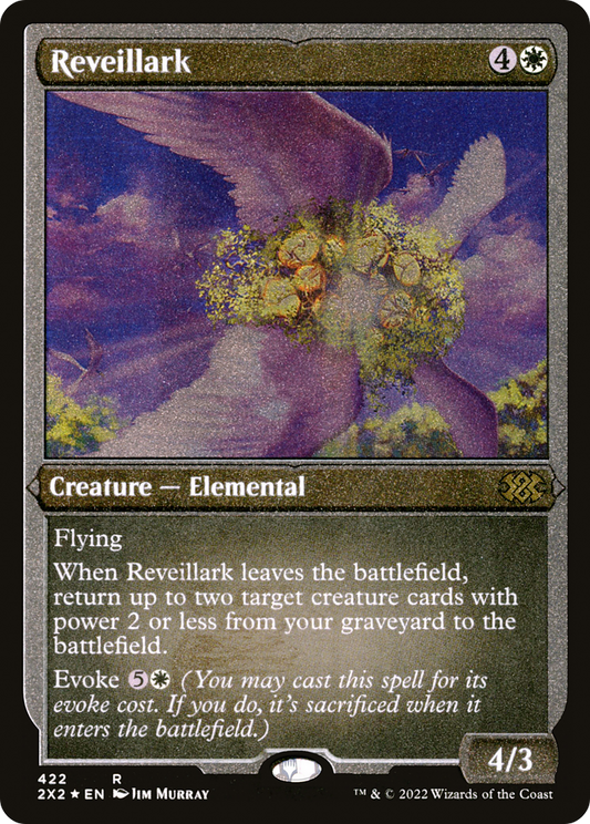 Reveillark (2X2-422) - Double Masters 2022 Etched Foil - Premium MTG Single from Wizards of the Coast - Just $0.89! Shop now at Game Crave Tournament Store