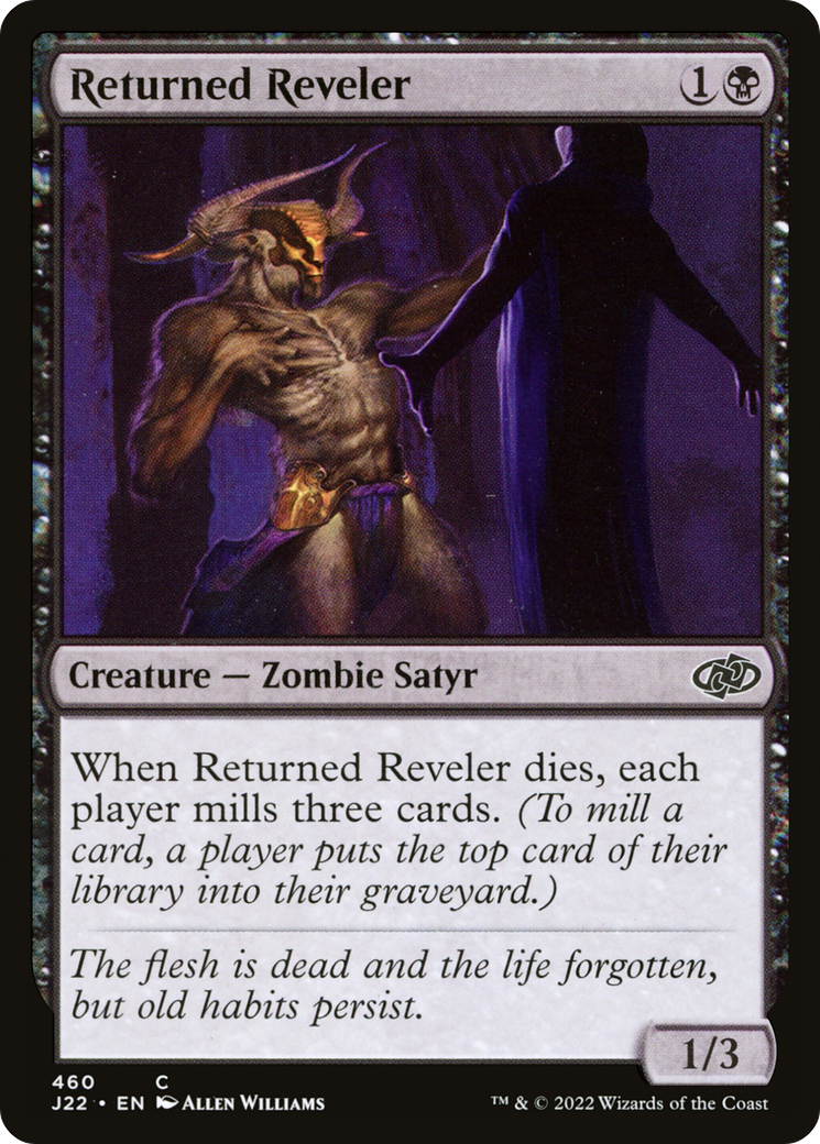 Returned Reveler (J22-460) - Jumpstart 2022 - Premium MTG Single from Wizards of the Coast - Just $0.25! Shop now at Game Crave Tournament Store