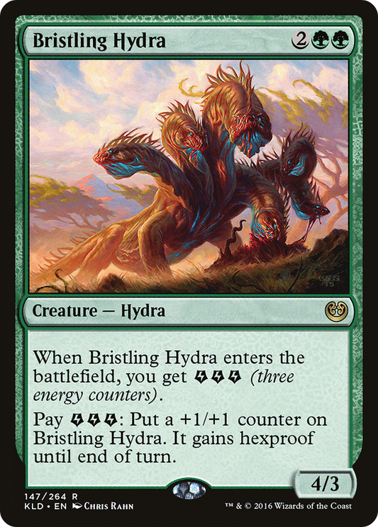 Bristling Hydra (KLD-147) - Kaladesh - Premium MTG Single from Wizards of the Coast - Just $0.08! Shop now at Game Crave Tournament Store