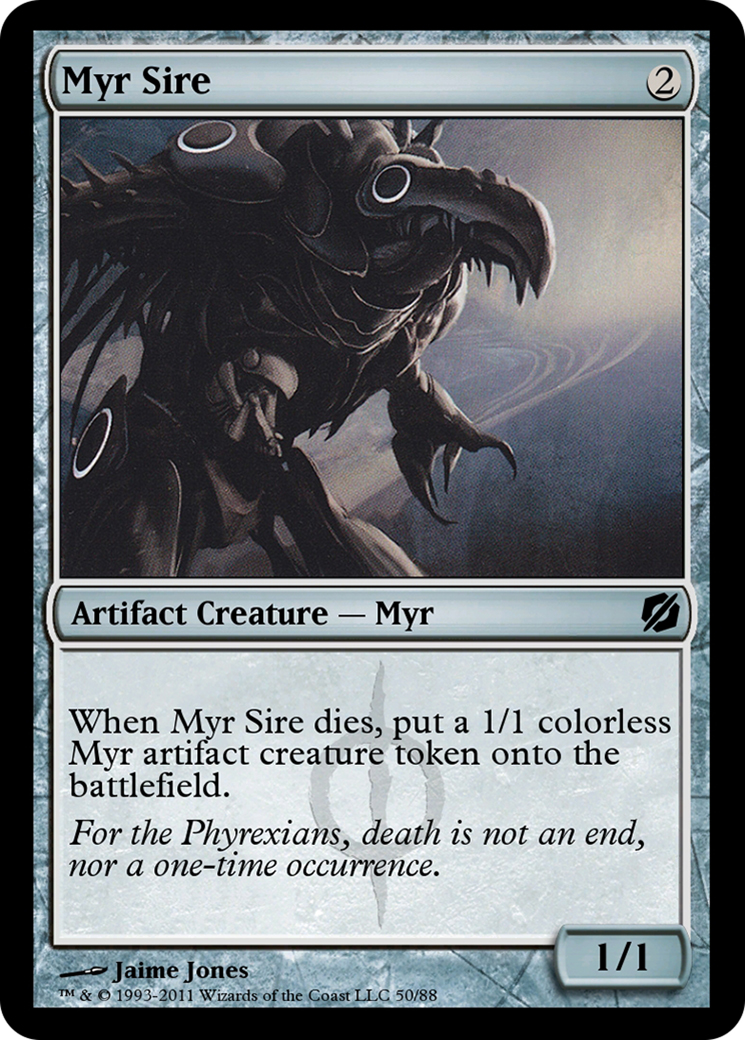 Myr Sire (TD2-050) - Duel Decks: Mirrodin Pure vs. New Phyrexia - Premium MTG Single from Wizards of the Coast - Just $0! Shop now at Game Crave Tournament Store