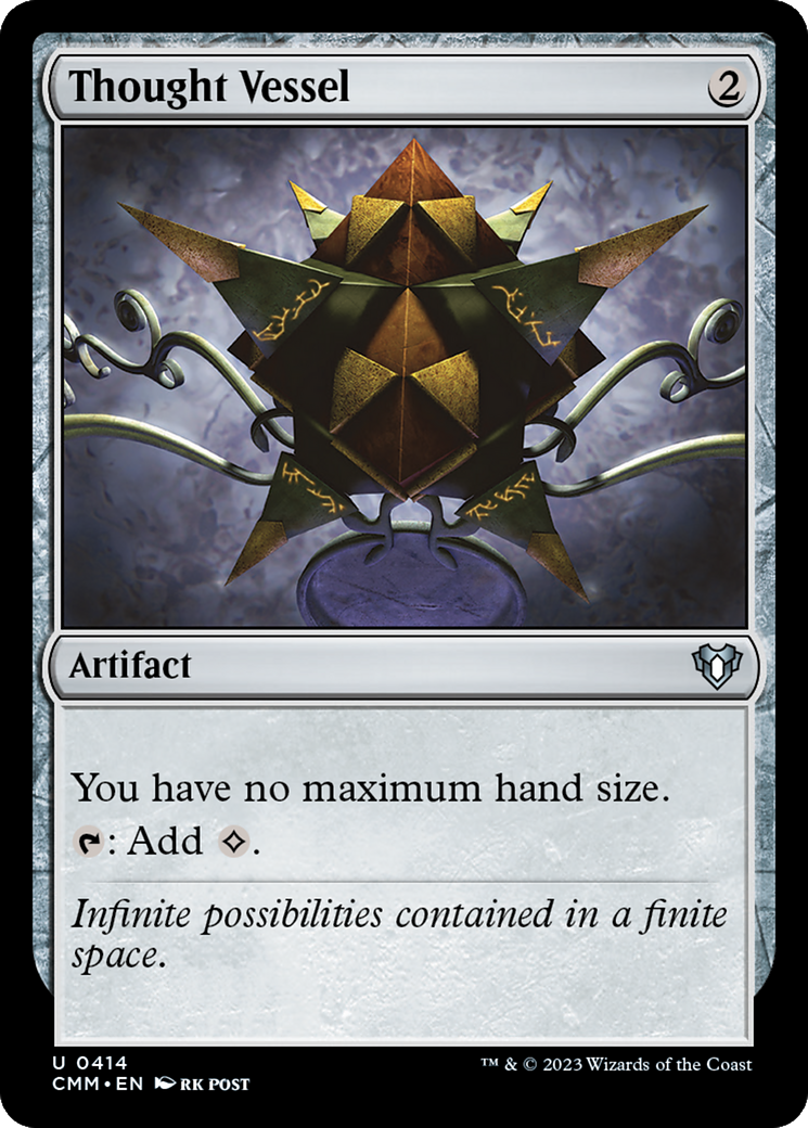 Thought Vessel (CMM-414) - Commander Masters - Premium MTG Single from Wizards of the Coast - Just $0.28! Shop now at Game Crave Tournament Store