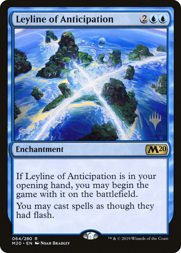 Leyline of Anticipation (PM20-64P) - Core Set 2020 Promos - Premium MTG Single from Wizards of the Coast - Just $0.53! Shop now at Game Crave Tournament Store