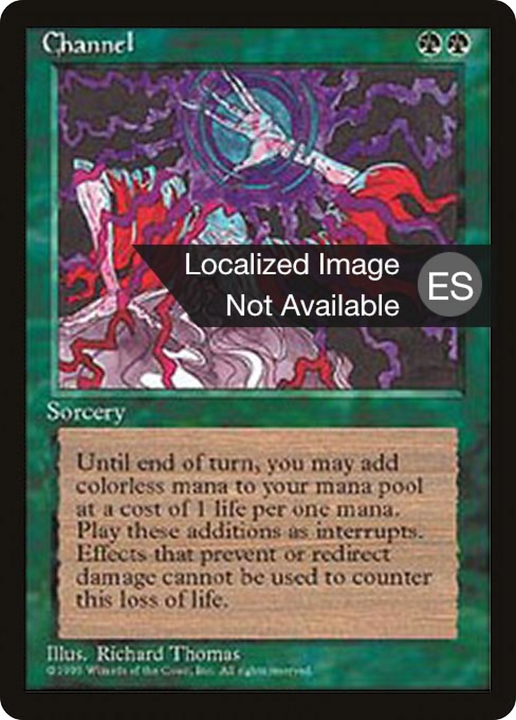 Channel (4BB-236) - Fourth Edition Foreign Black Border - Premium MTG Single from Wizards of the Coast - Just $0.56! Shop now at Game Crave Tournament Store