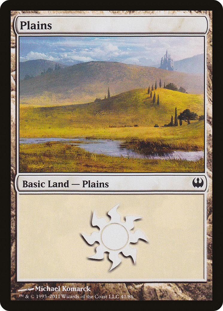Plains (DDG-041) - Duel Decks: Knights vs. Dragons - Premium MTG Single from Wizards of the Coast - Just $0.25! Shop now at Game Crave Tournament Store