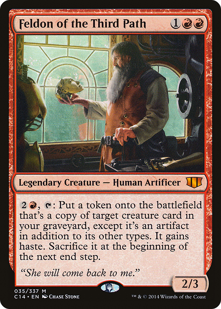 Feldon of the Third Path (C14-035) - Commander 2014 - Premium MTG Single from Wizards of the Coast - Just $0.50! Shop now at Game Crave Tournament Store
