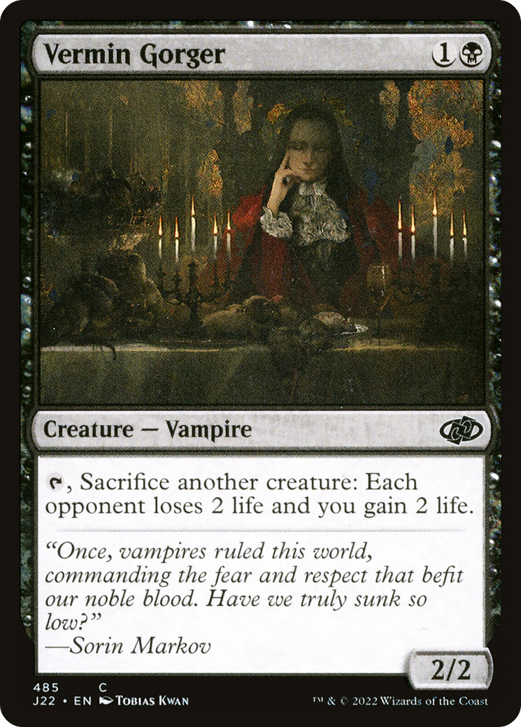 Vermin Gorger (J22-485) - Jumpstart 2022 - Premium MTG Single from Wizards of the Coast - Just $0.25! Shop now at Game Crave Tournament Store