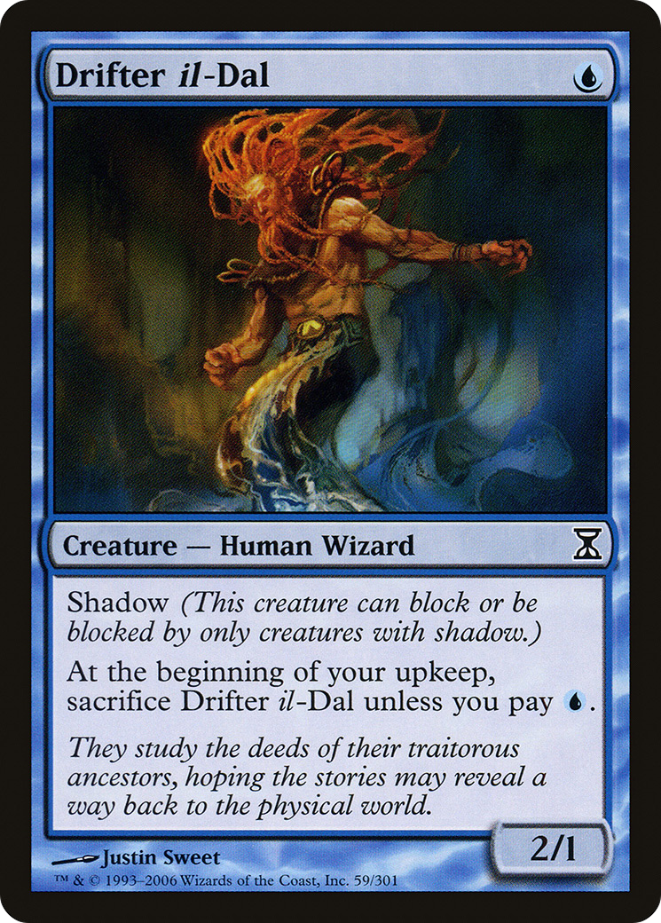Drifter il-Dal (TSP-059) - Time Spiral - Premium MTG Single from Wizards of the Coast - Just $0.08! Shop now at Game Crave Tournament Store