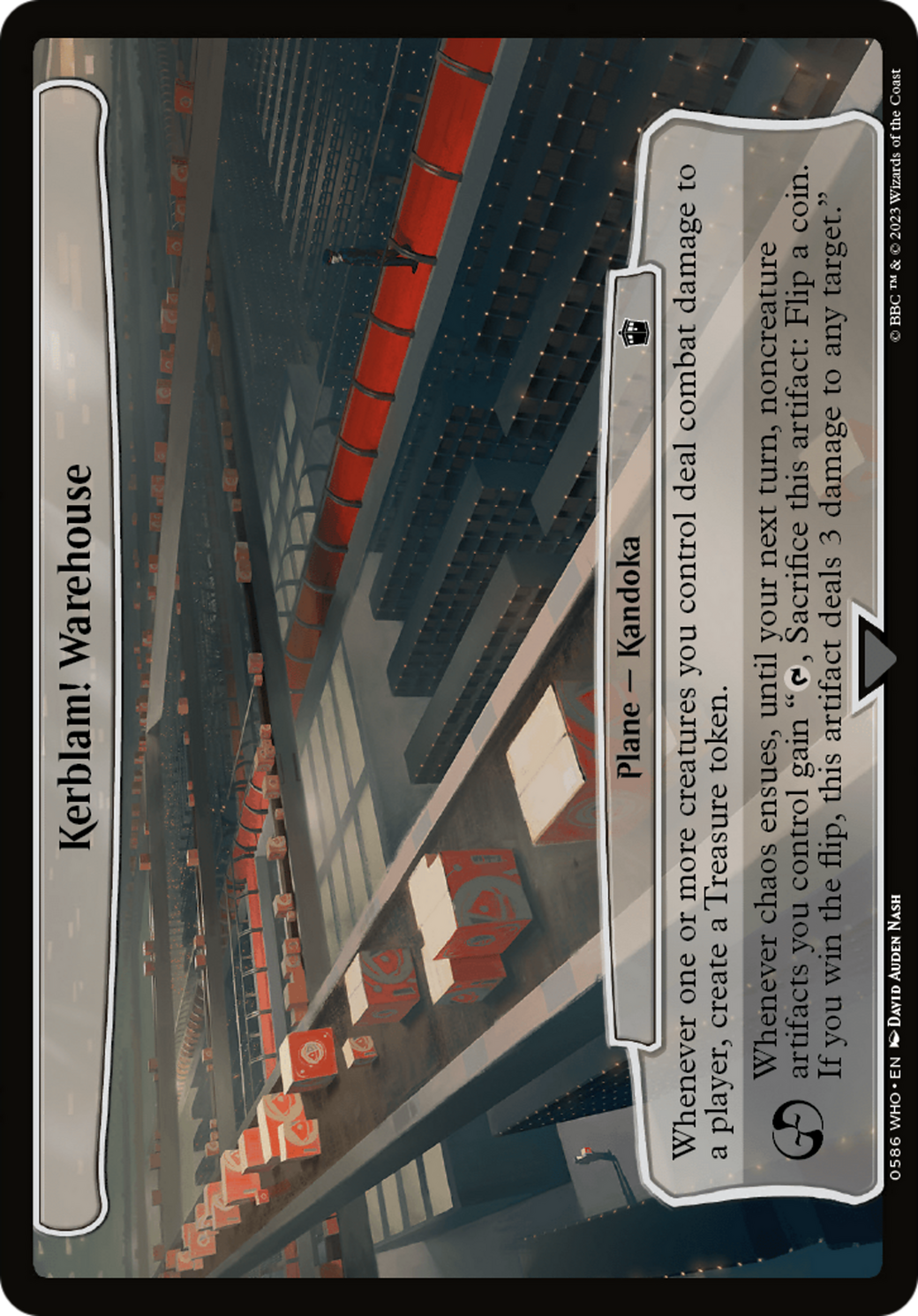 Kerblam! Warehouse (WHO-586) - Doctor Who - Premium MTG Single from Wizards of the Coast - Just $0.27! Shop now at Game Crave Tournament Store
