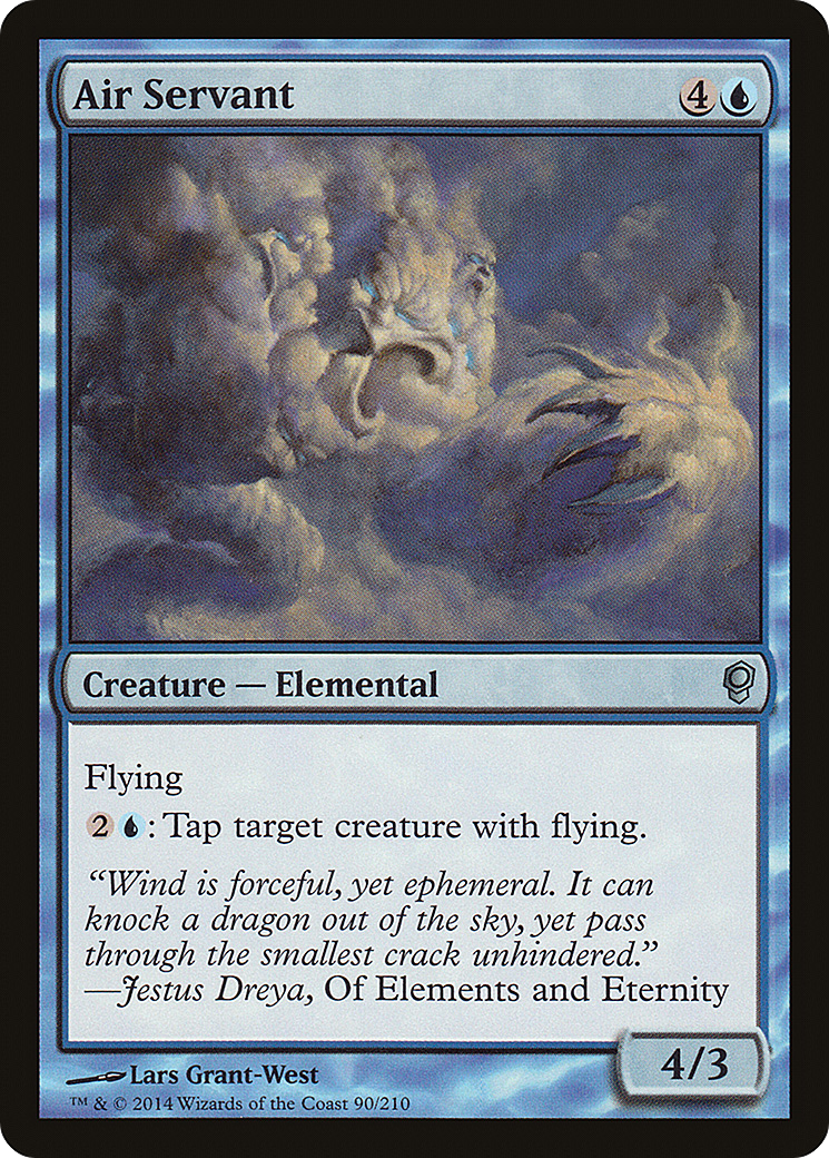 Air Servant (CNS-090) - Conspiracy Foil - Premium MTG Single from Wizards of the Coast - Just $0.08! Shop now at Game Crave Tournament Store