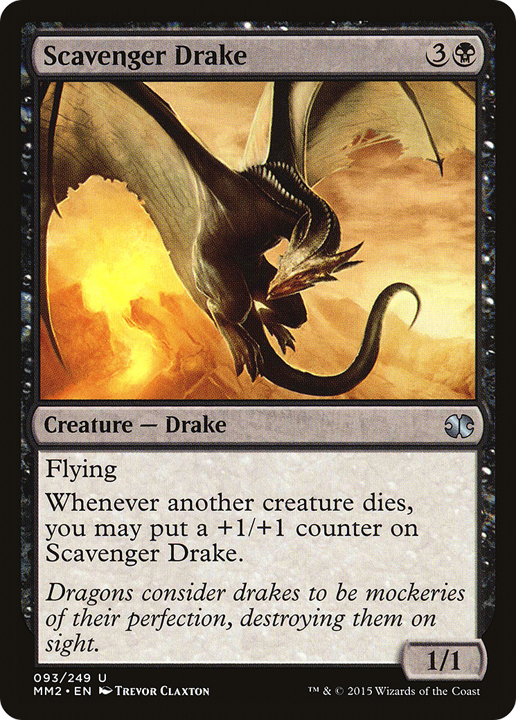 Scavenger Drake (MM2-093) - Modern Masters 2015 - Premium MTG Single from Wizards of the Coast - Just $0.08! Shop now at Game Crave Tournament Store