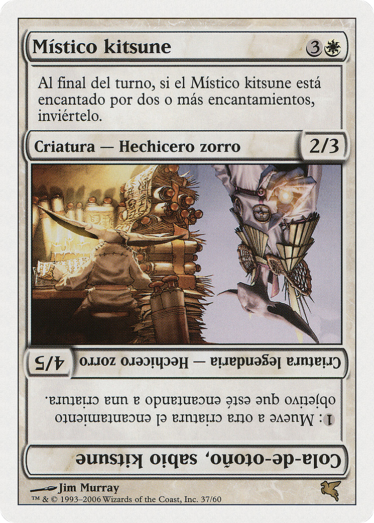 Kitsune Mystic // Autumn-Tail, Kitsune Sage (PSAL-G37) - Salvat 2005 - Premium MTG Single from Wizards of the Coast - Just $0! Shop now at Game Crave Tournament Store