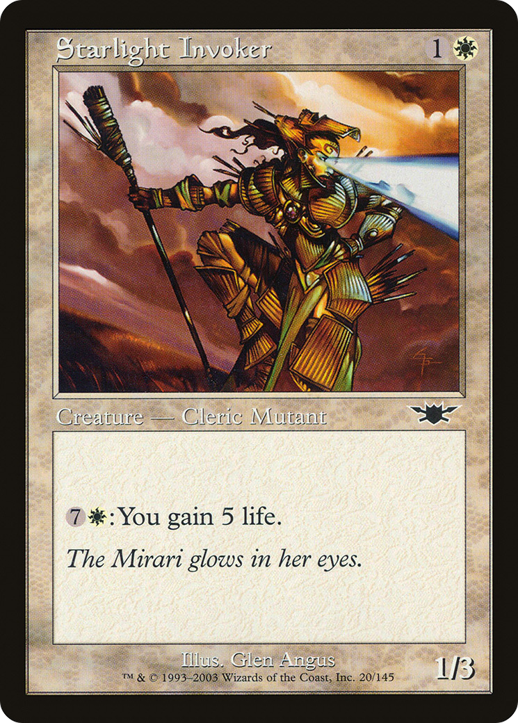 Starlight Invoker (LGN-020) - Legions - Premium MTG Single from Wizards of the Coast - Just $0.25! Shop now at Game Crave Tournament Store