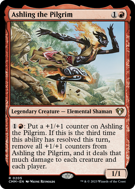 Ashling the Pilgrim (CMM-205) - Commander Masters - Premium MTG Single from Wizards of the Coast - Just $0.25! Shop now at Game Crave Tournament Store
