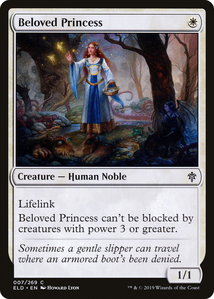Beloved Princess (ELD-007) - Throne of Eldraine - Premium MTG Single from Wizards of the Coast - Just $0.08! Shop now at Game Crave Tournament Store