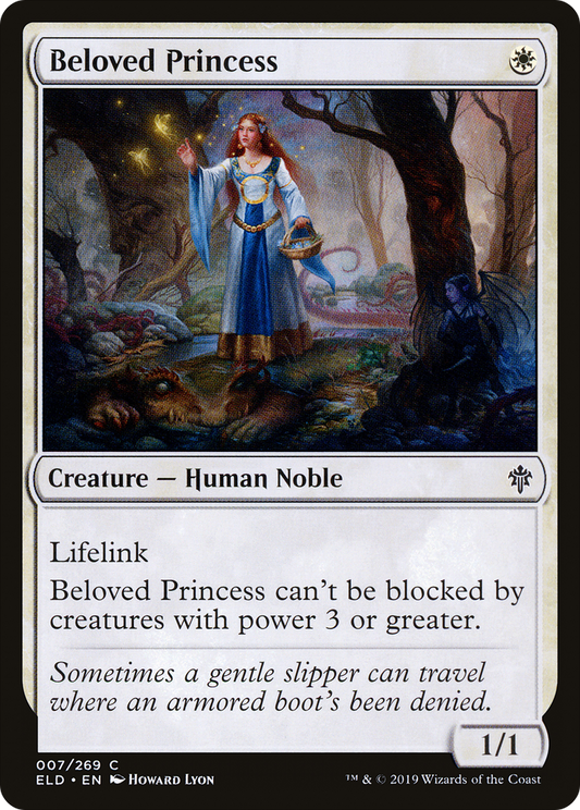 Beloved Princess (ELD-007) - Throne of Eldraine Foil - Premium MTG Single from Wizards of the Coast - Just $0.08! Shop now at Game Crave Tournament Store
