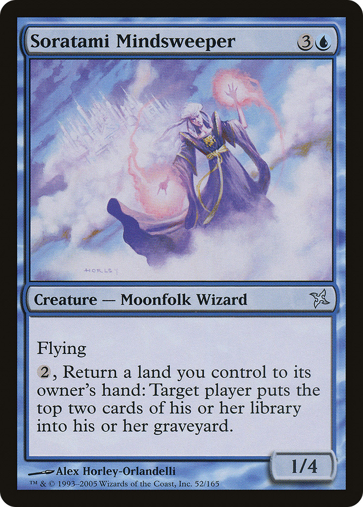 Soratami Mindsweeper (BOK-052) - Betrayers of Kamigawa - Premium MTG Single from Wizards of the Coast - Just $0.08! Shop now at Game Crave Tournament Store
