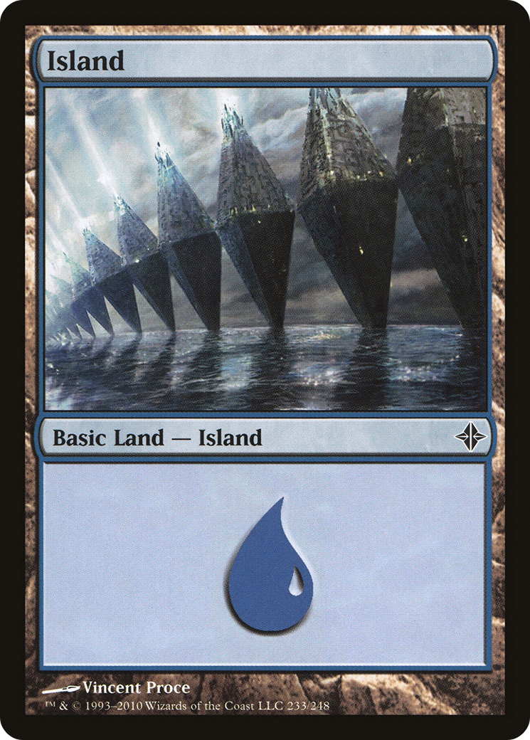 Island (ROE-233) - Rise of the Eldrazi Foil - Premium MTG Single from Wizards of the Coast - Just $0.94! Shop now at Game Crave Tournament Store