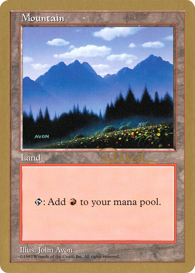 Mountain (WC97-PM445) - World Championship Decks 1997 - Premium MTG Single from Wizards of the Coast - Just $0.72! Shop now at Game Crave Tournament Store