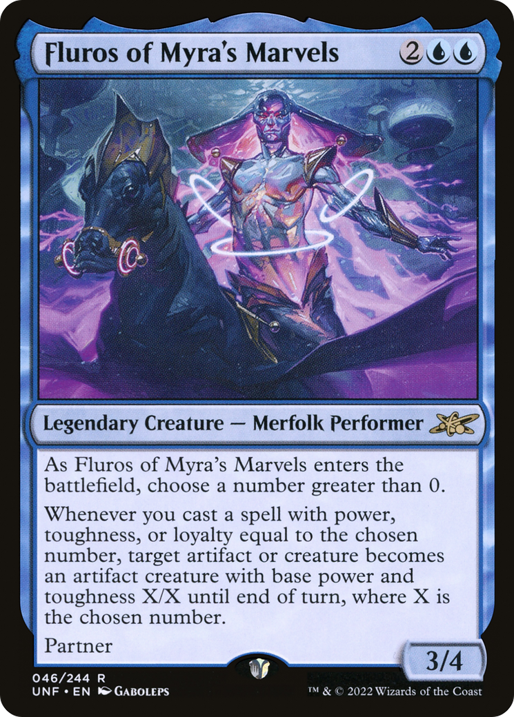 Fluros of Myra's Marvels (UNF-046) - Unfinity Foil - Premium MTG Single from Wizards of the Coast - Just $0.08! Shop now at Game Crave Tournament Store